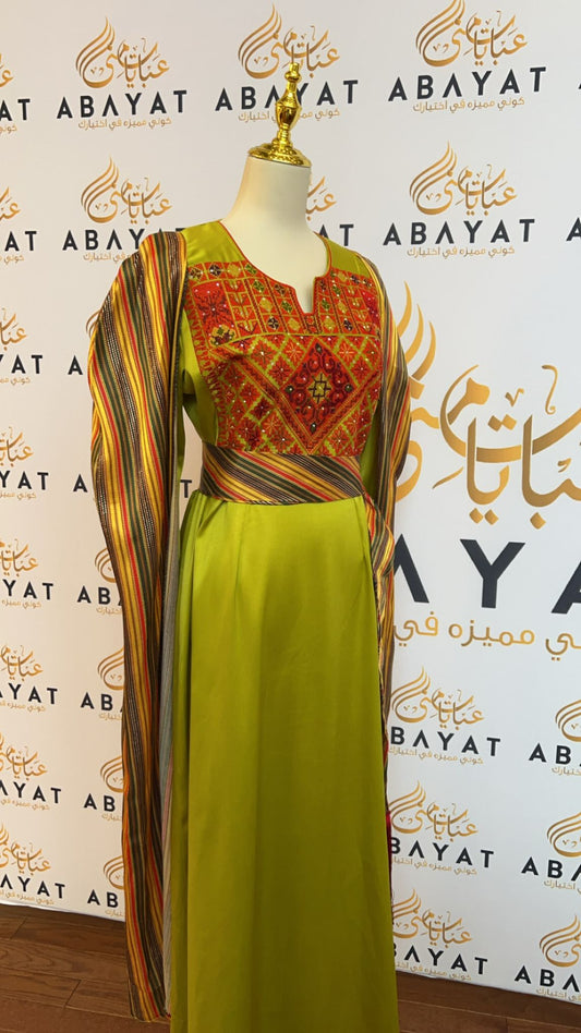 Cashmere Abaya Dress