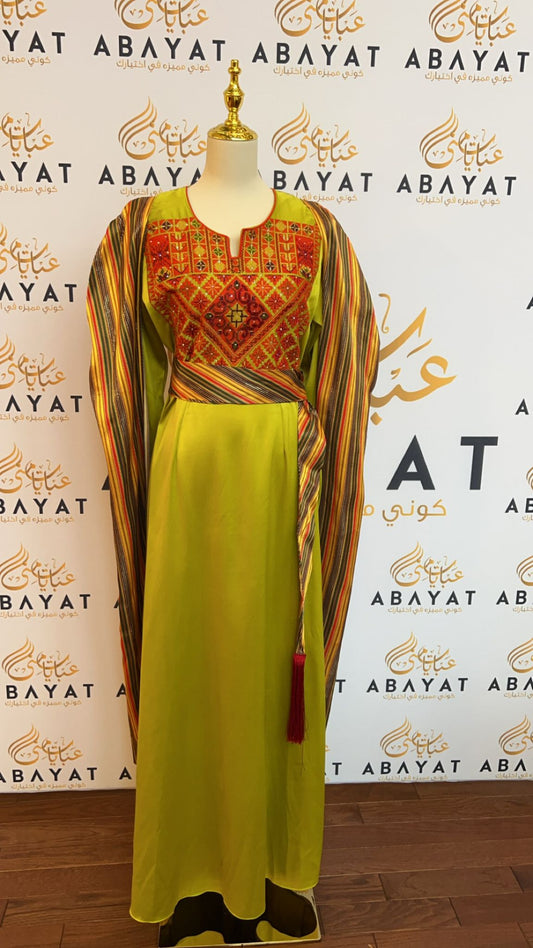 Cashmere Abaya Dress