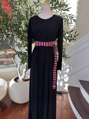 Purple/ Gold Cashmere Siti Belt