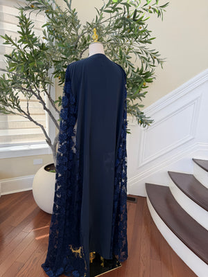 Beautiful Abaya blue 9198474