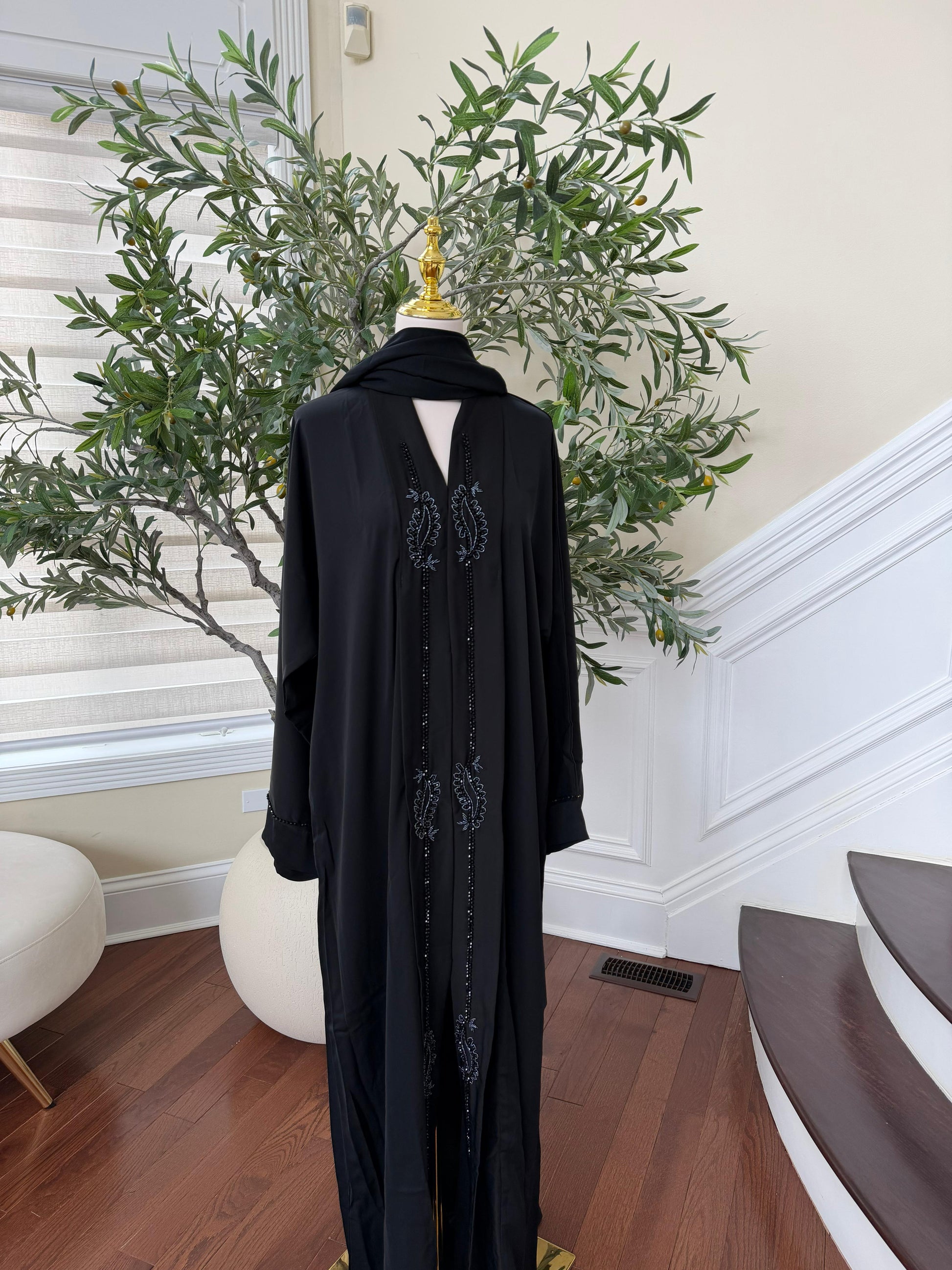 Modern Crescent Abaya