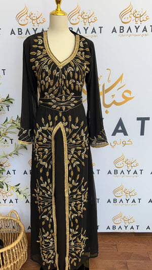 Elegant Black Kuftan