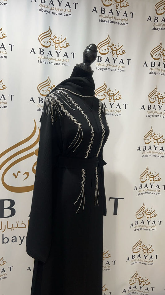 Black Charm Abaya