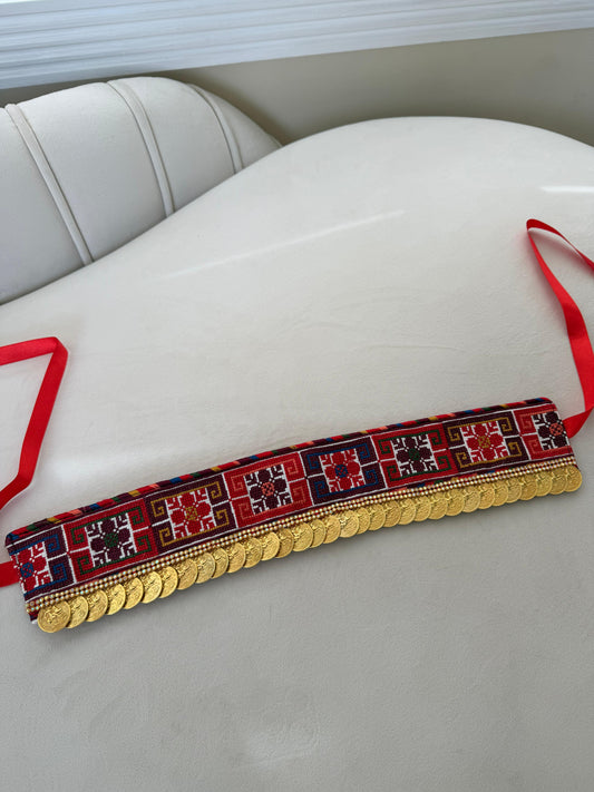 Tatreez Lerat Coin Headband