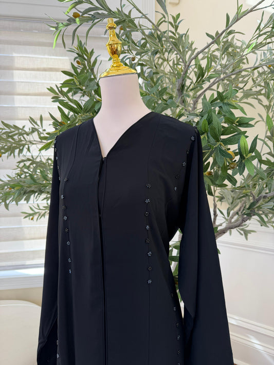 Signature Ramadan Black Abaya