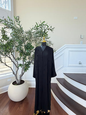 Qamar Nights Pearl Abaya