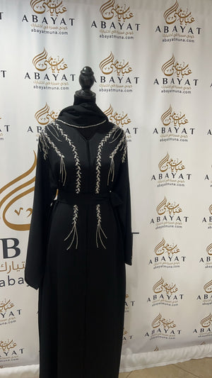 Black Charm Abaya