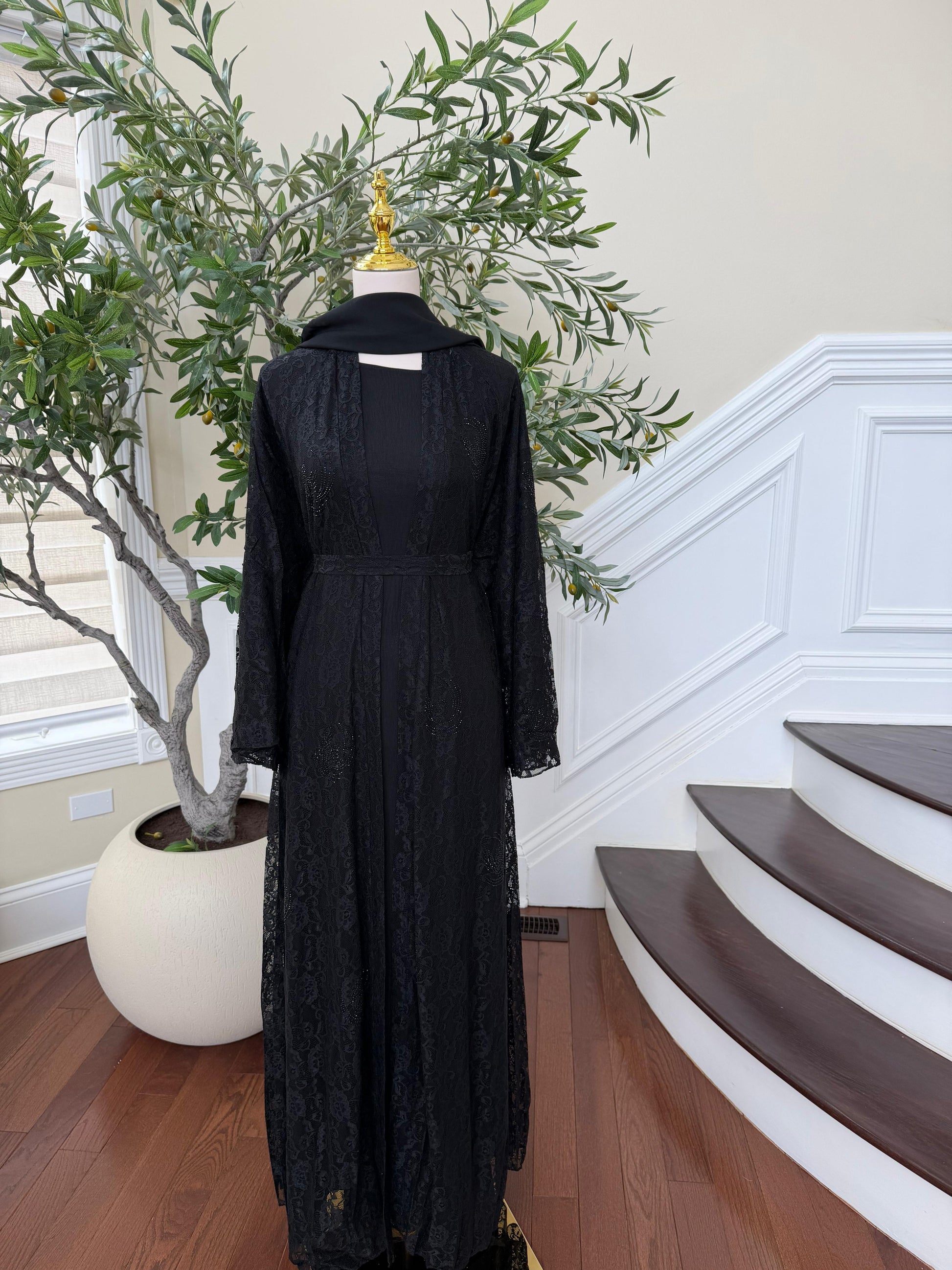 Two Piece Ramadan Nights Abaya