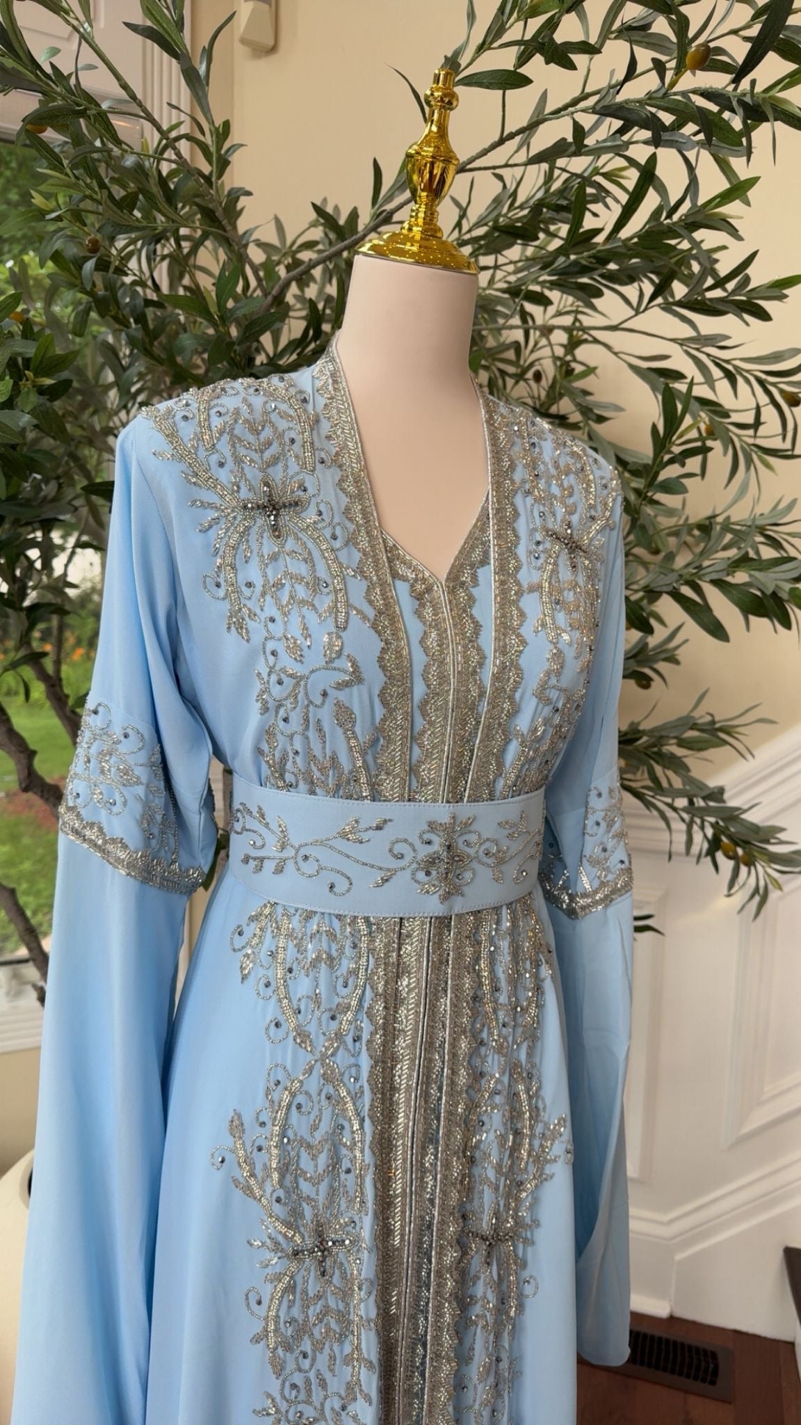Blue Royale Serenity Luxe Kuftan