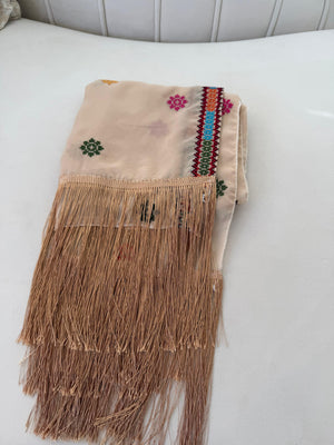 Tan Tatreez Khirka Shal Mandil