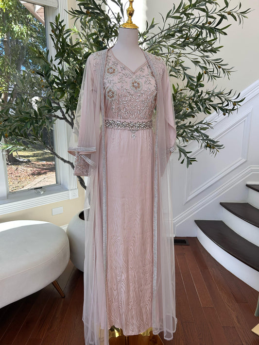 Majestic Blush Pearl Kaftan