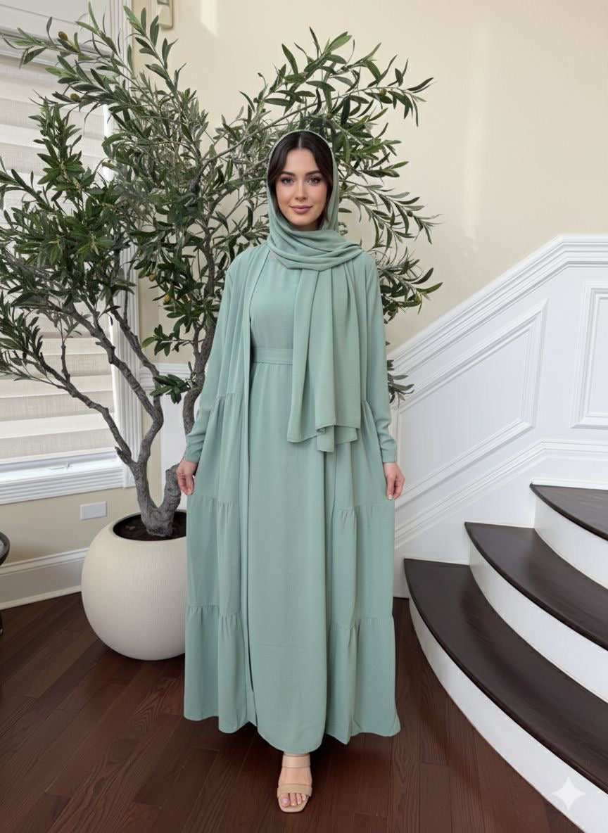 Modesty Elegance Two Piece Dress