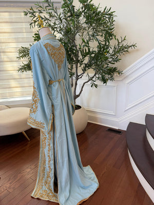Baby Blue Royale Elegance Kuftan