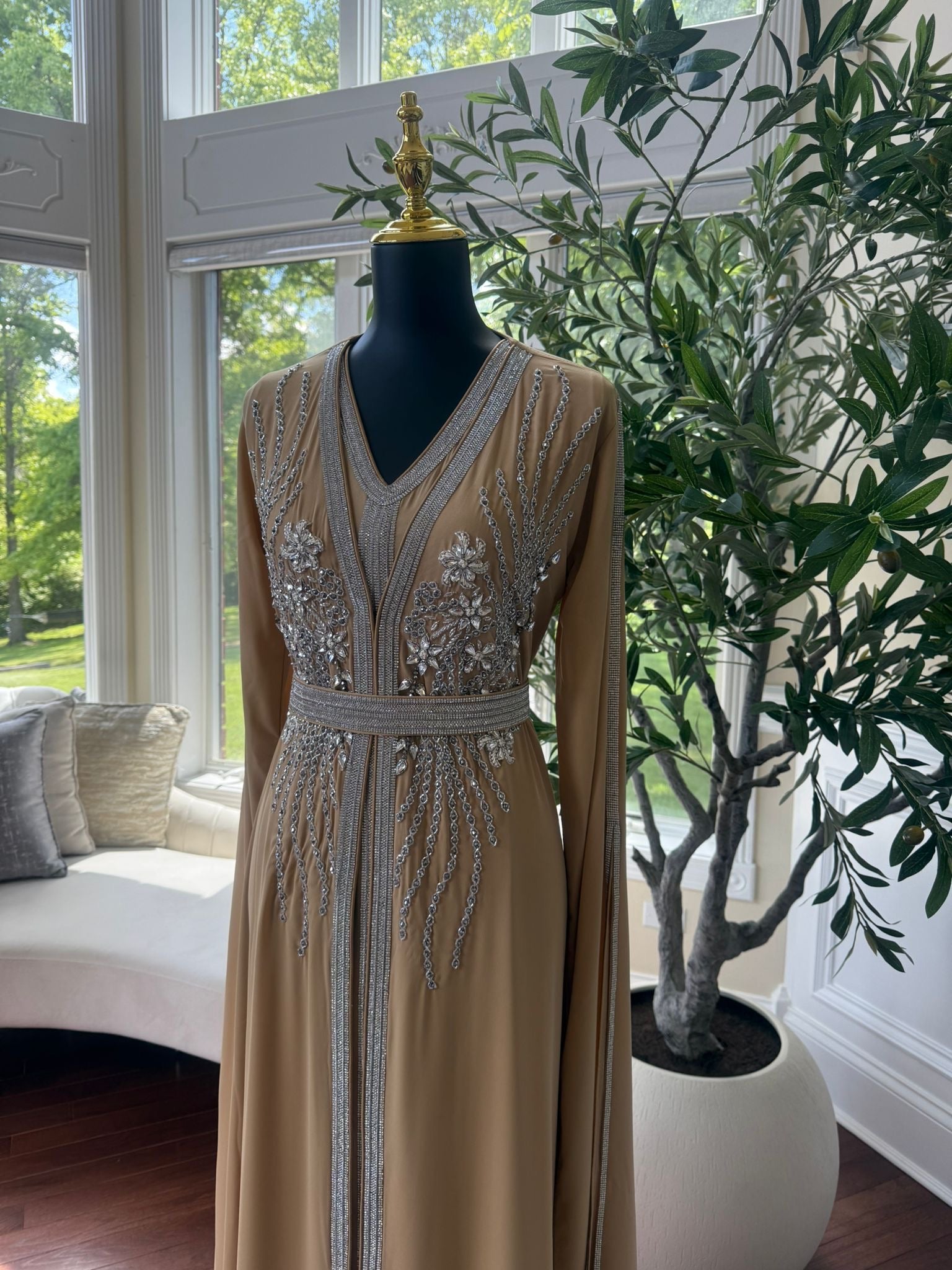 Luxury Yellow Kuftan