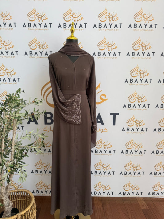 Elegant Beaded Abaya