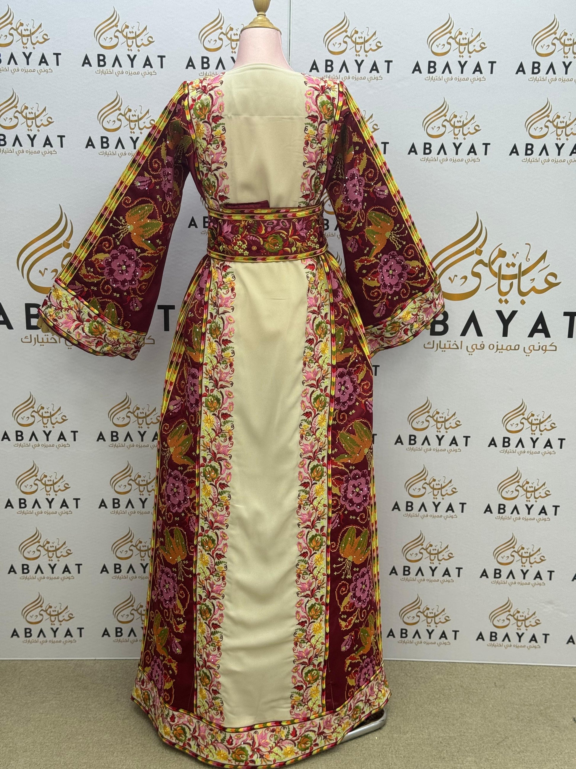 Royal Rose Garden Embroidered Thobe
