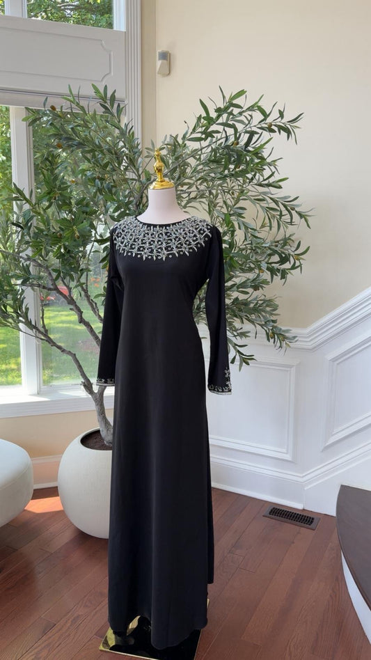 Black Glamour Luxe Kuftan