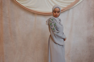 Petal Serenity Abaya