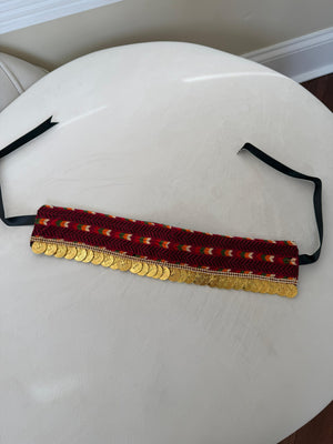 Tatreez Lerat Coin Headband