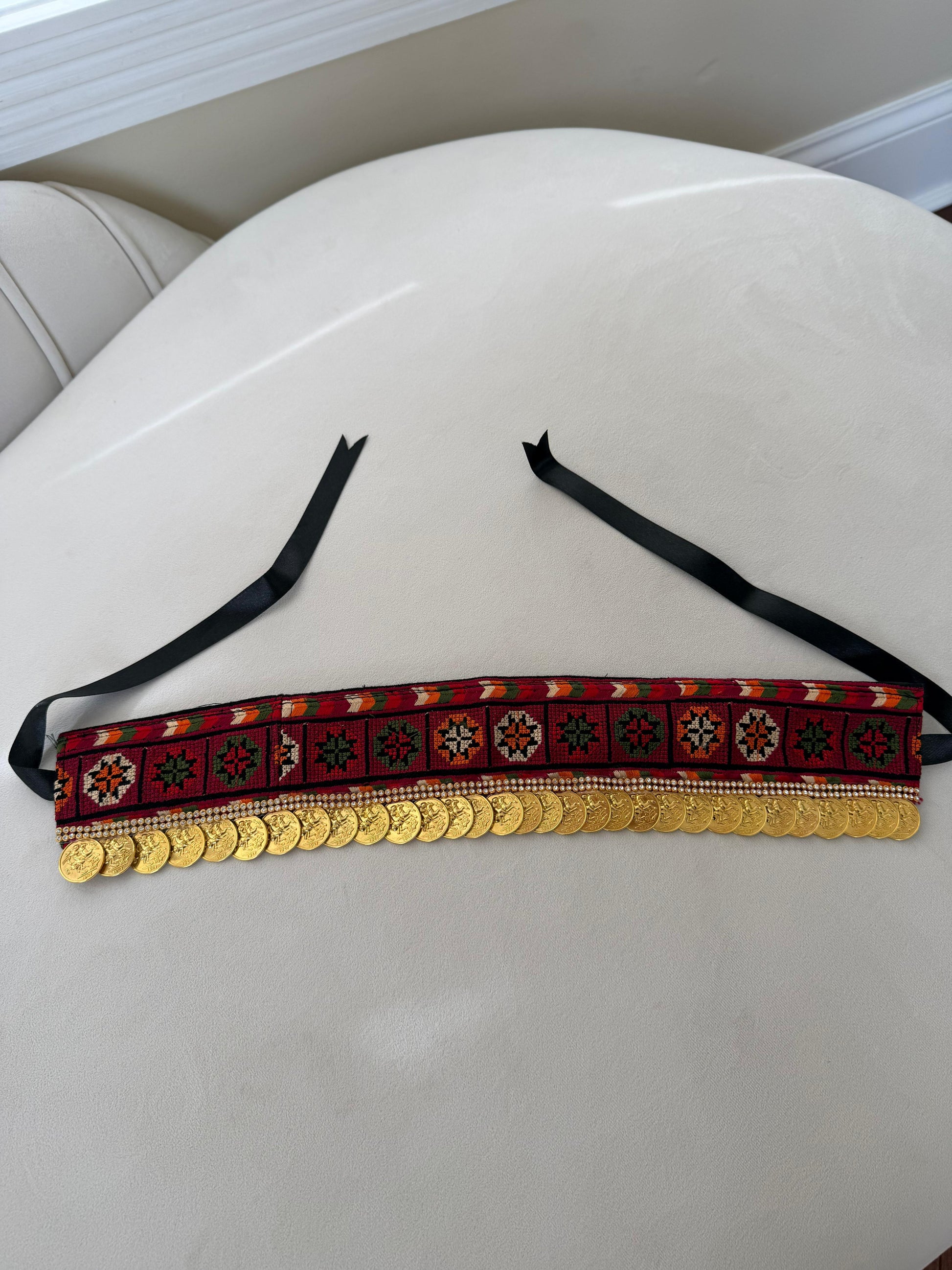 Tatreez Lerat Coin Headband