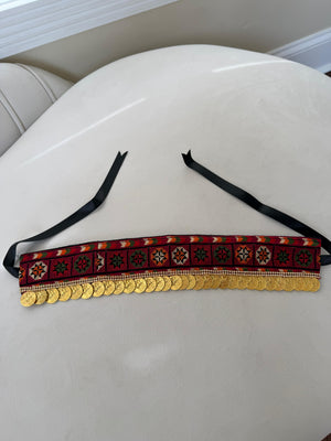 Tatreez Lerat Coin Headband