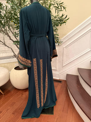 Golden Emerald Royale Kuftan