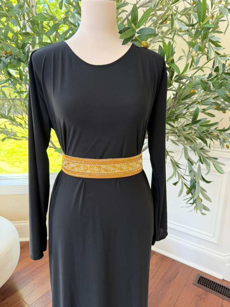 Golden Beaded Sabal Kharaz Belt/ 2