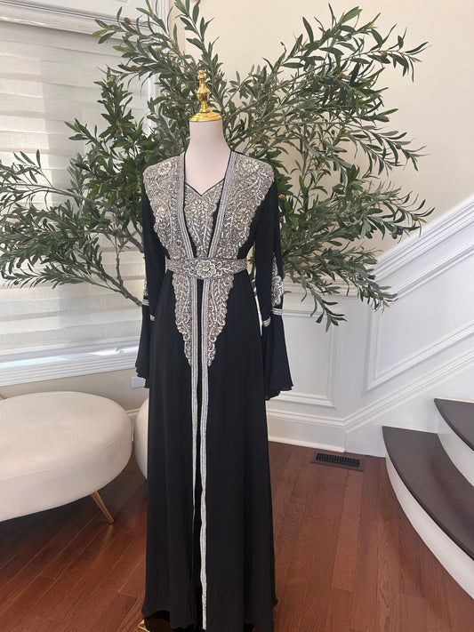Black Stone Luxe Kuftan