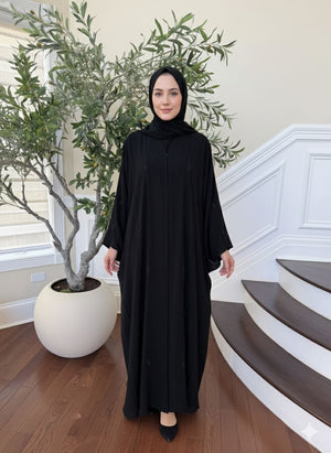 Ramadan Radiance Black Abaya