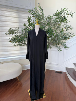 Ramadan Nights Elegance Black Abaya