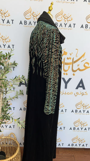 Black Sparkle Abaya