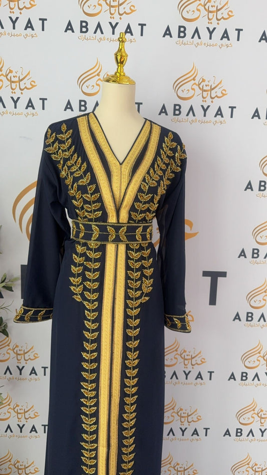 Navy Luxury Kuftan