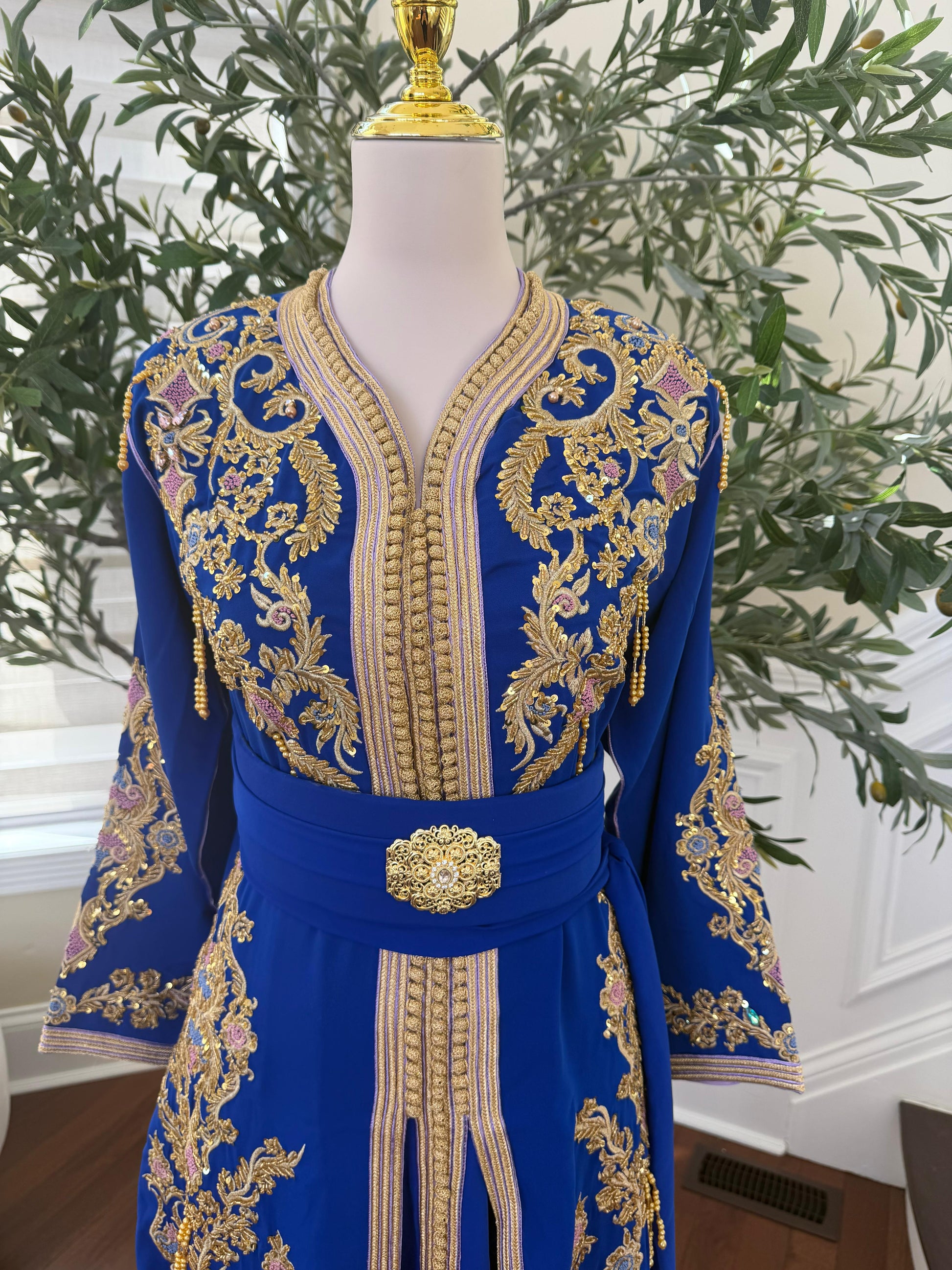 Celestial Blue Royalty Kuftan