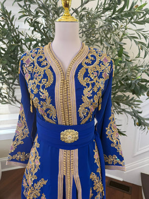 Celestial Blue Royalty Kuftan