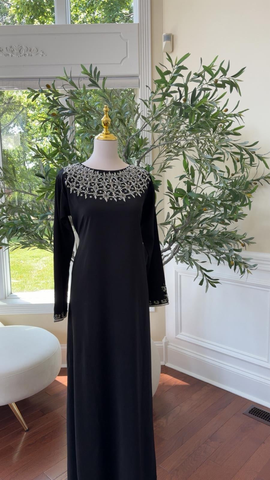 Black Glamour Luxe Kuftan