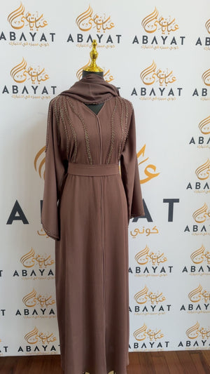 Layali Ramadan Collection: Elegant Liliac Abaya