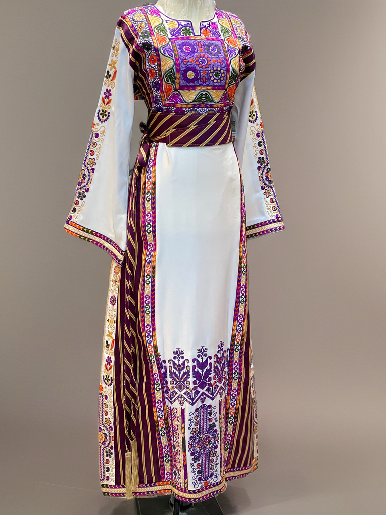 Palestinian Embroidered Thobe #097