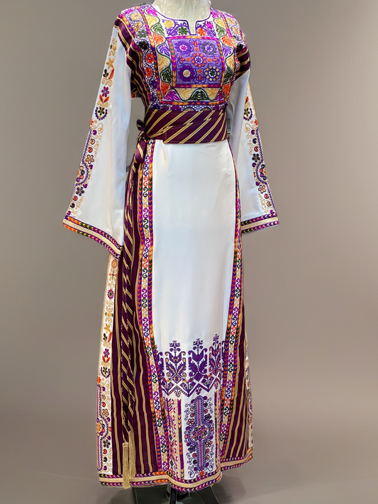 Palestinian Embroidered Thobe #097