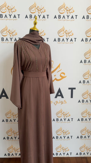 Layali Ramadan Collection: Elegant Liliac Abaya