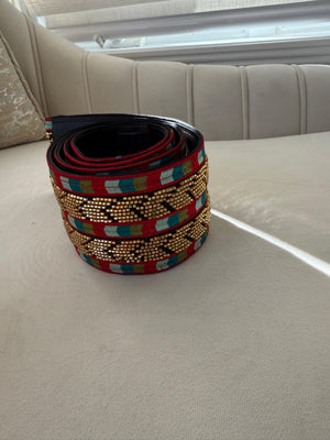 Sabal Kharaz Tatreez Thobe Belt