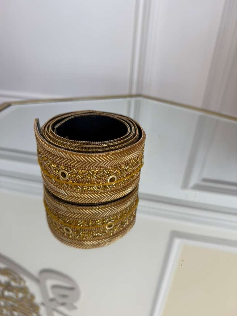 Gold Sabal Kharaz Belt 1