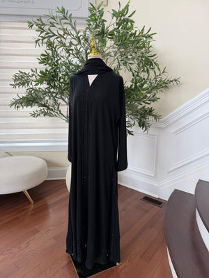 Black Pearl Serene Nights Abaya