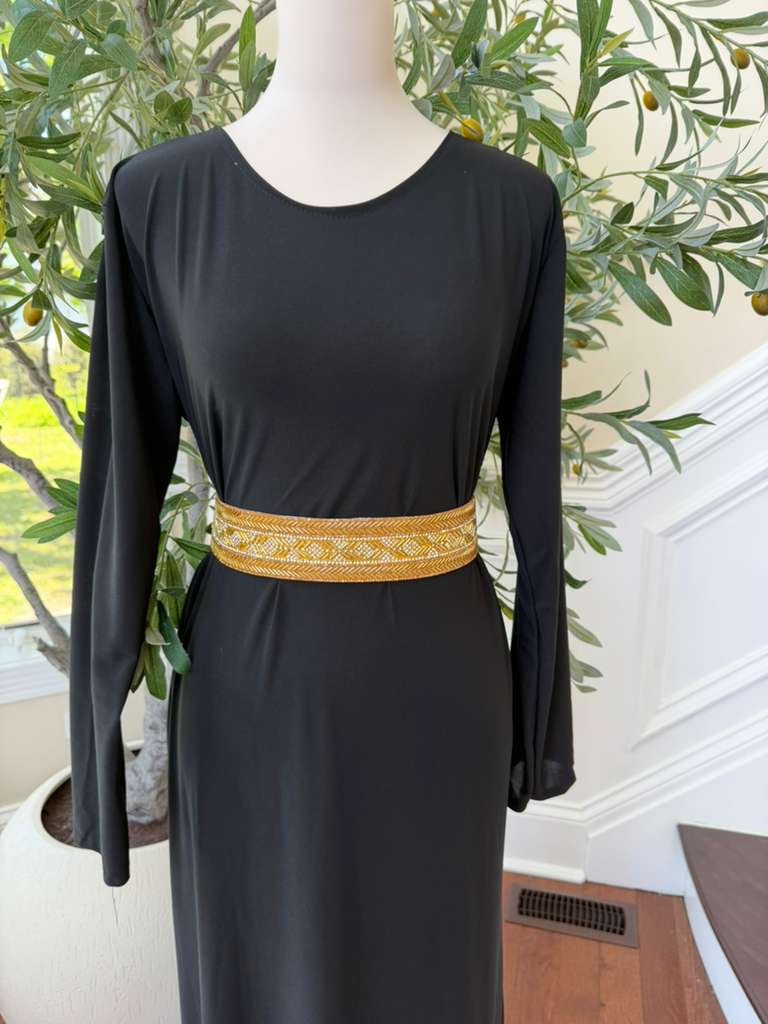 Golden Beaded Sabal Kharaz Belt/ 2