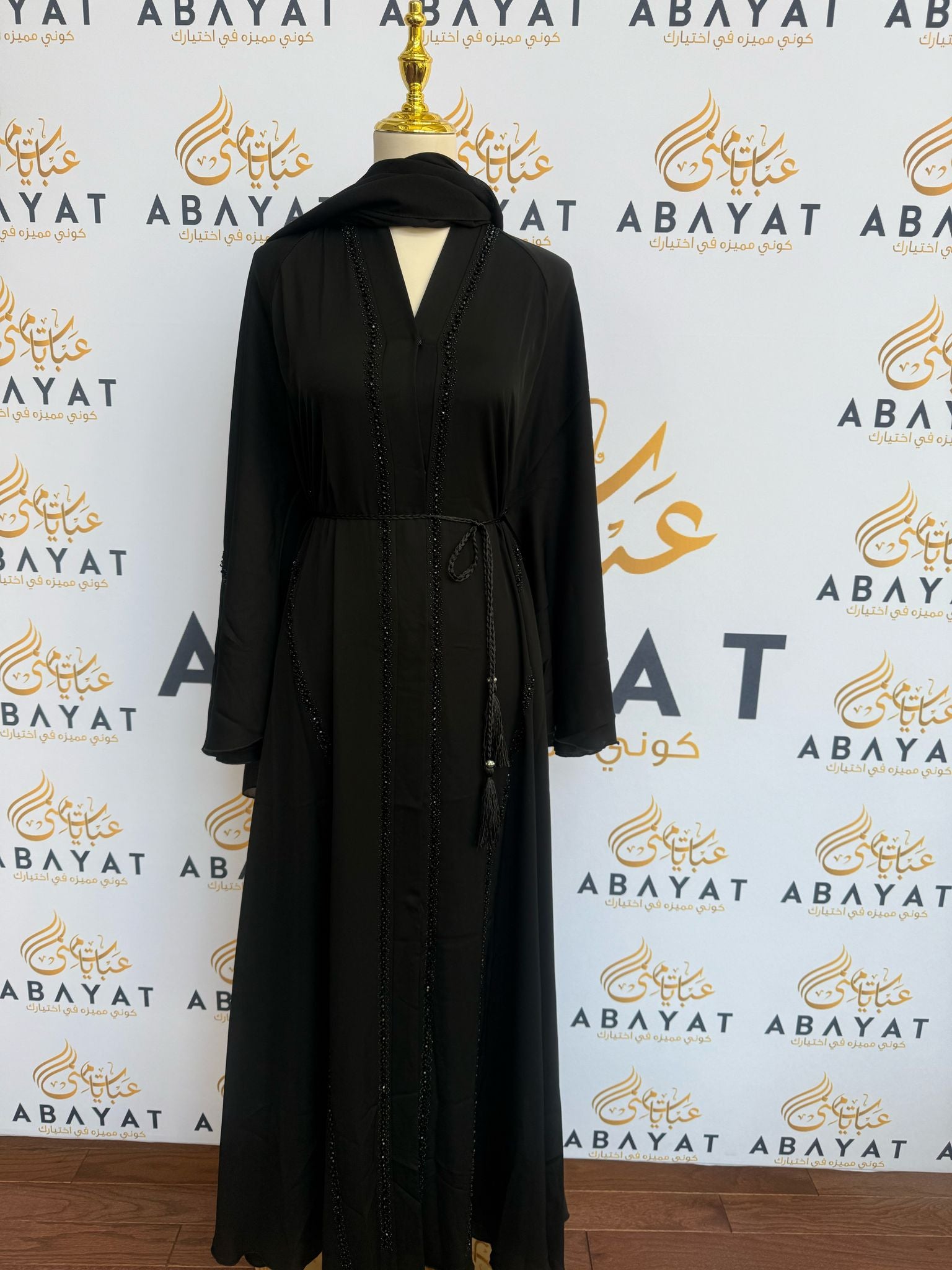 Black Elegant Abaya