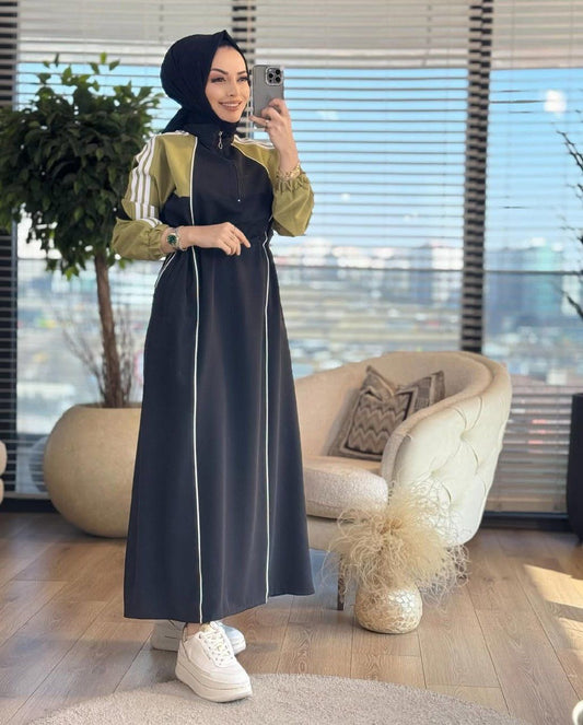 Elegant Black Abaya