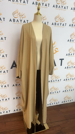 Elegant Two Sided Cardigan Abaya