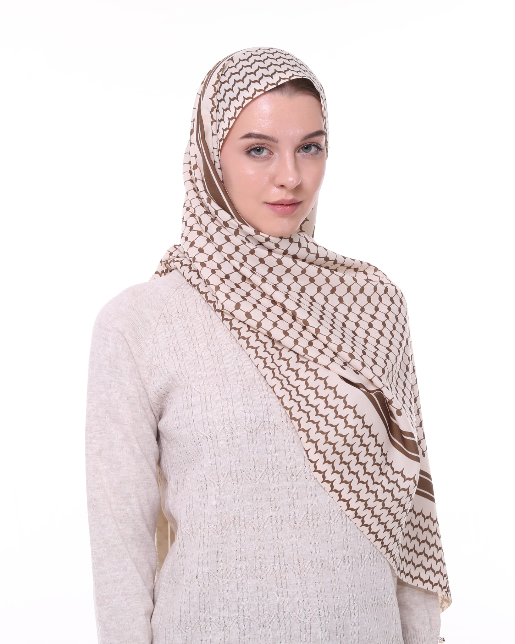 Palestinian Kuffiyeh hijab