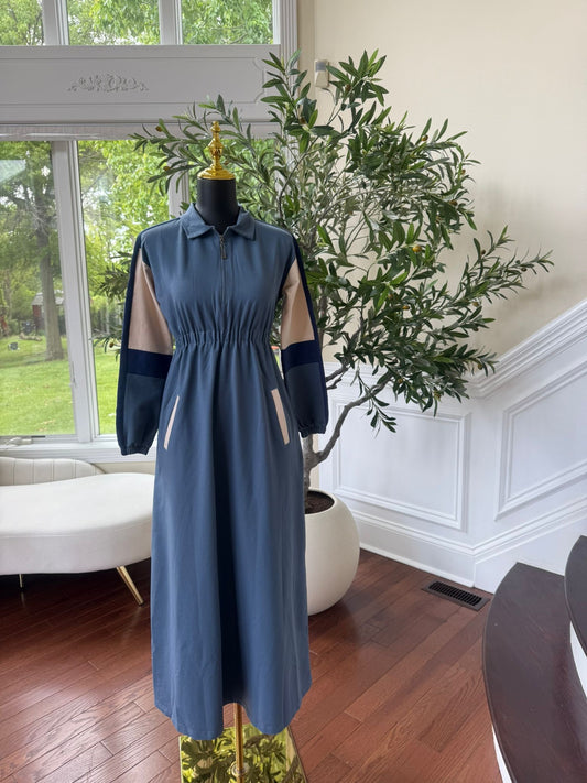 Baby Blue Activewear Abaya