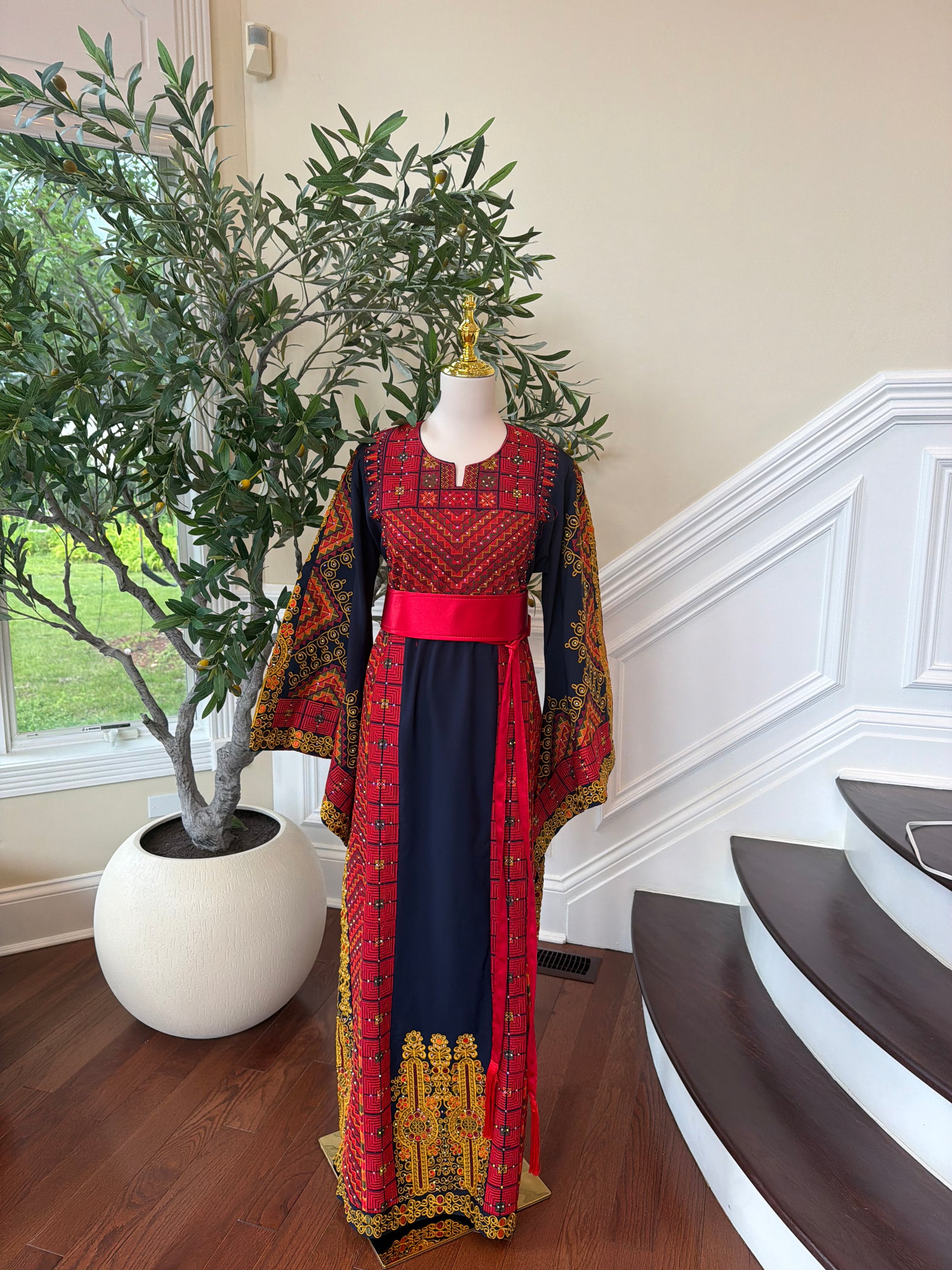 Navy Blue Traditional Thobe