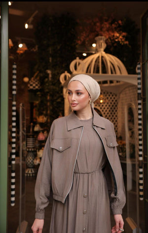 Elegant Multi Color Dress Set